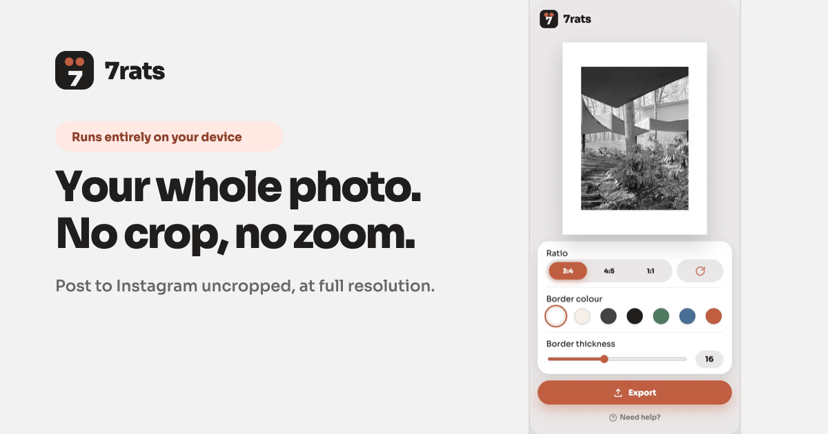 I built an app to help photographers
